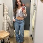 lunch and thrifting today. not featured is my giant coat lol