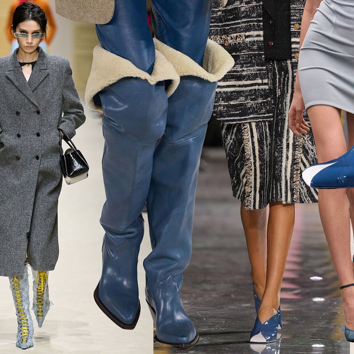  Not Brown, Not Burgundy—The Pretty Shoe Color Trend That's Taking Over at Chanel and Prada 