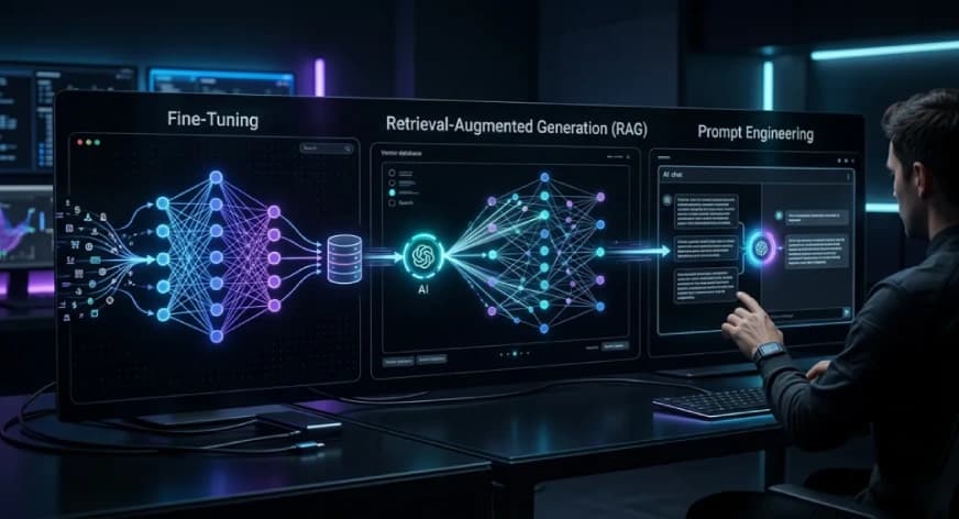 Fine-Tuning vs RAG vs Prompt Engineering