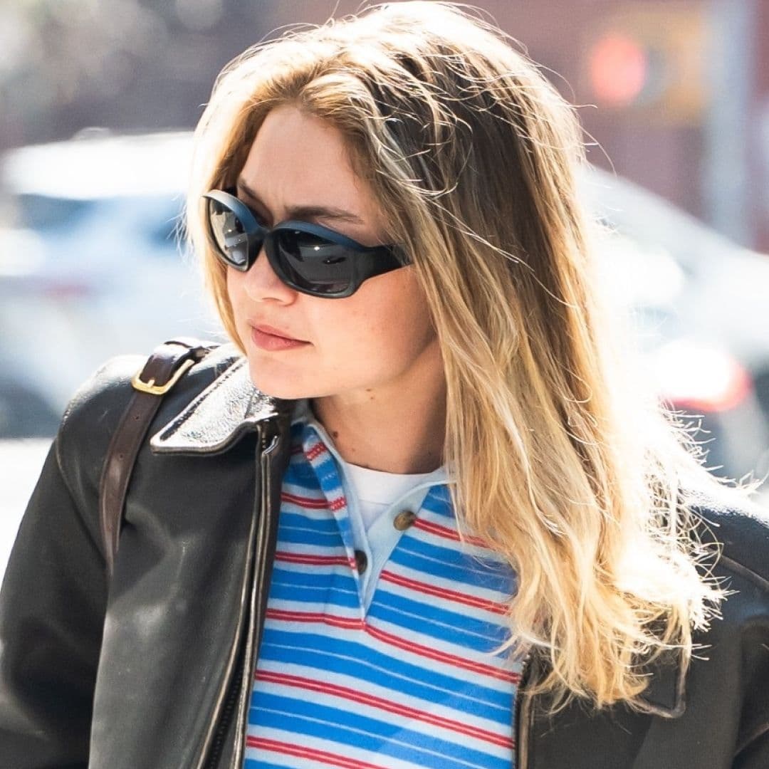 Gigi Hadid Might Be Fashion's #1 Rugby Shirt Trend Fan—How She's Styling It for Spring