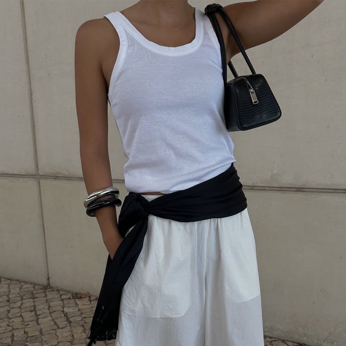 Not Wide-Leg, Not Skinny—The Polarizing Pant That's Back for Spring